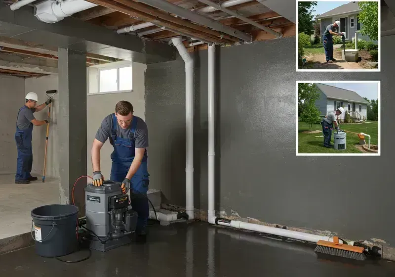 Basement Waterproofing and Flood Prevention process in Stockton, MO